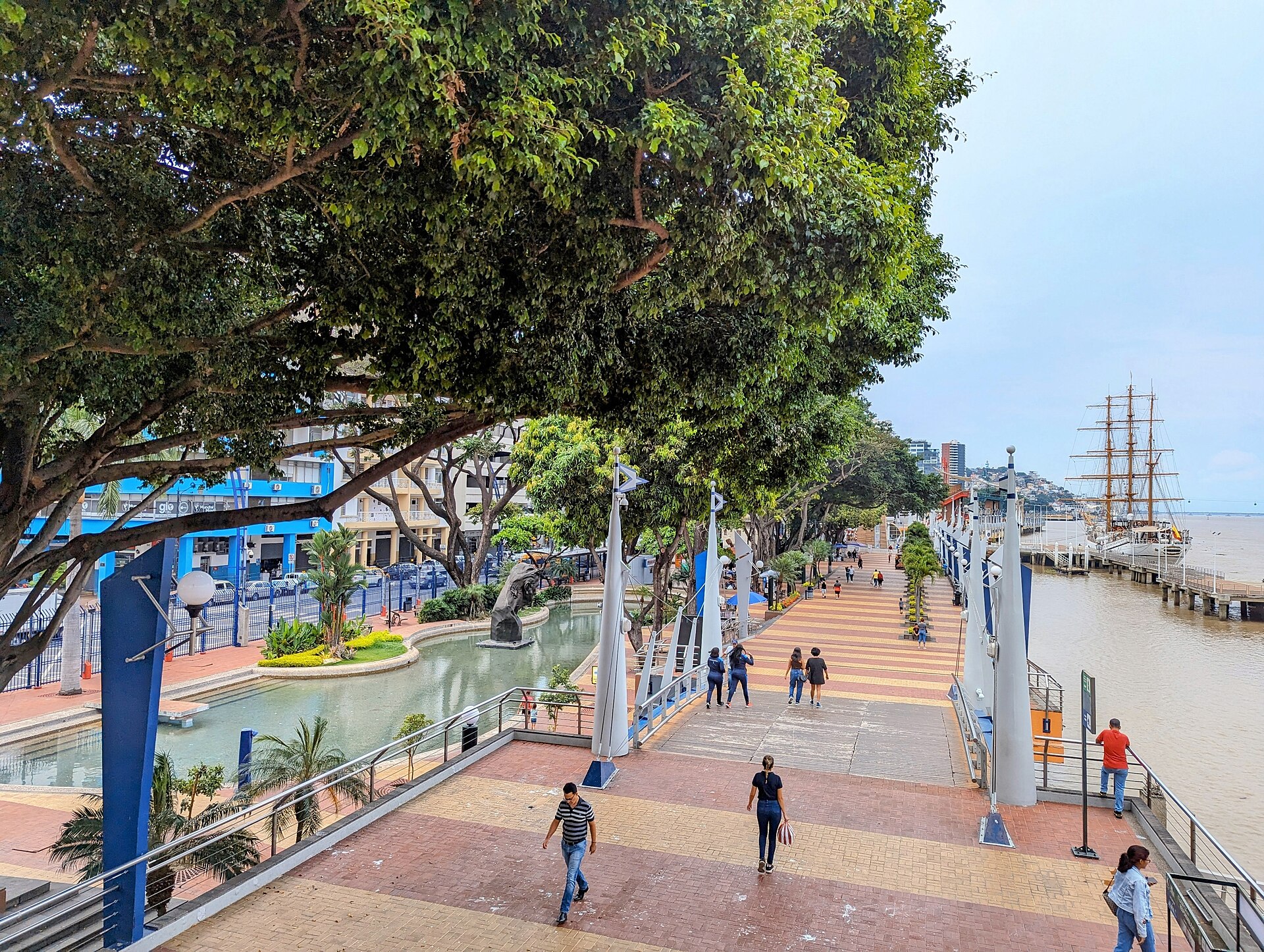 Vista del Malecón 2000